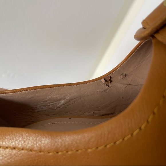 Vince Camuto 4” high heel shoes cognac leather Size 7 - Picture 9 of 10